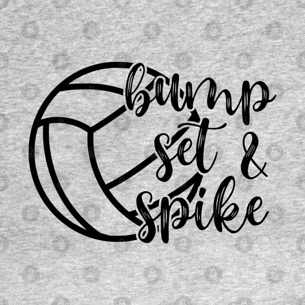 Bump Set & Spike Volleyball by GlimmerDesigns